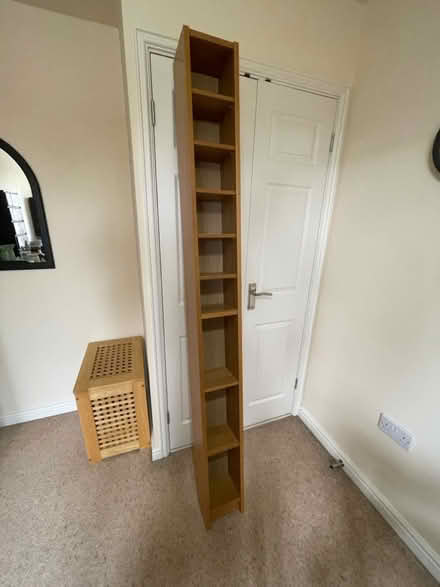 Photo of free IKEA shelf units - light oak finish (Lincoln, LN1) #3