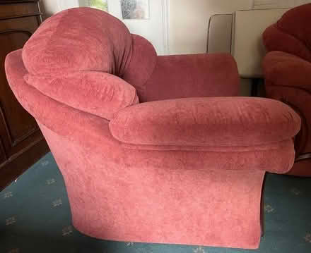 Photo of free Two matching armchairs (Kirkoswald CA10) #2