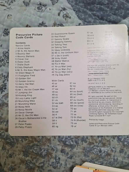 Photo of free Flashcards/matchcards age 2+ (Kingswood SS16) #2