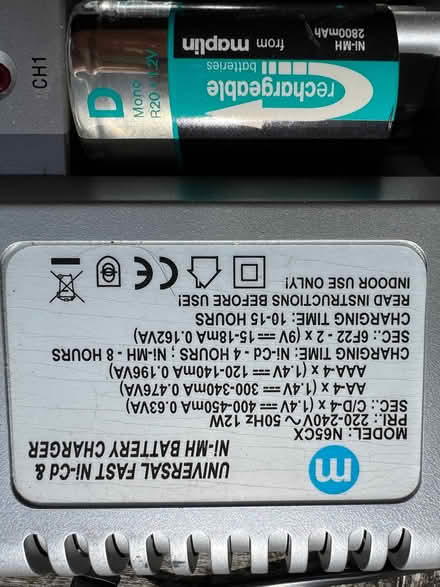 Photo of free Battery charger (Bayworth OX13) #3