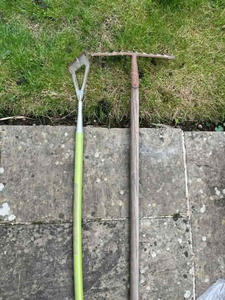 Photo of free Vintage how and rake (Long Ditton, KT6) #1