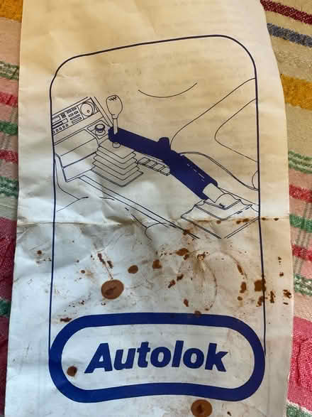 Photo of free Anti-theft car lock (Twickenham TW1 (St Margarets)) #2