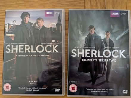Photo of free Sherlock DVDs (Rodborough GL5) #1