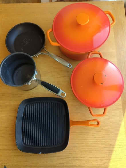 Photo of free Induction pots and pans (Combe Down) #1