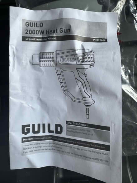 Photo of free Hot air gun (SE4) #2