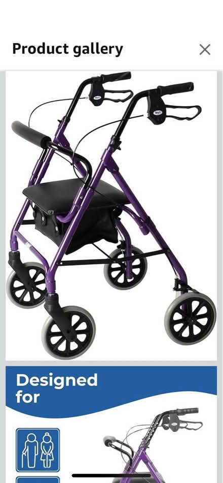 Photo of Rollator/walker (Littleham) #1