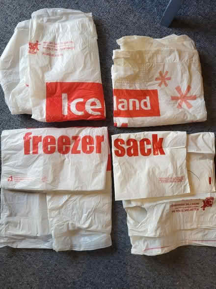 Photo of free 4x Iceland Freezer Sacks (Hoxton Street N1) #1