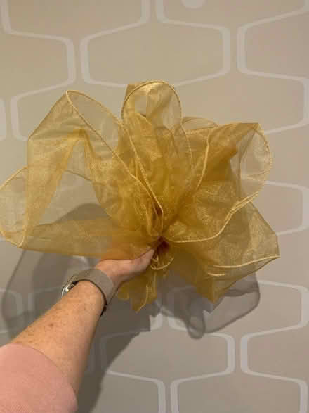 Photo of free Organza chair bows for parties/ celebrations/ crafting. (City Centre NR3) #1