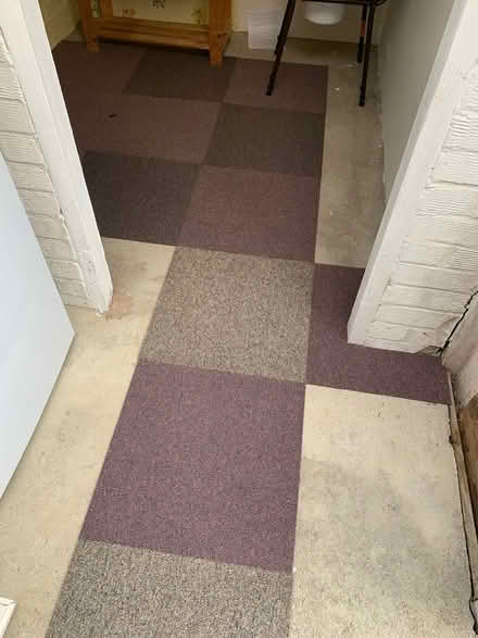 Photo of Carpet floor tiles (Midhurst GU29) #1