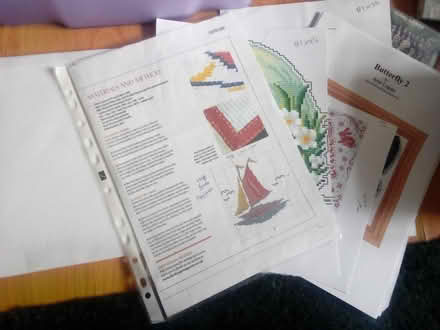 Photo of free Aida cloth + patterns for x-stitch (RG30) #1