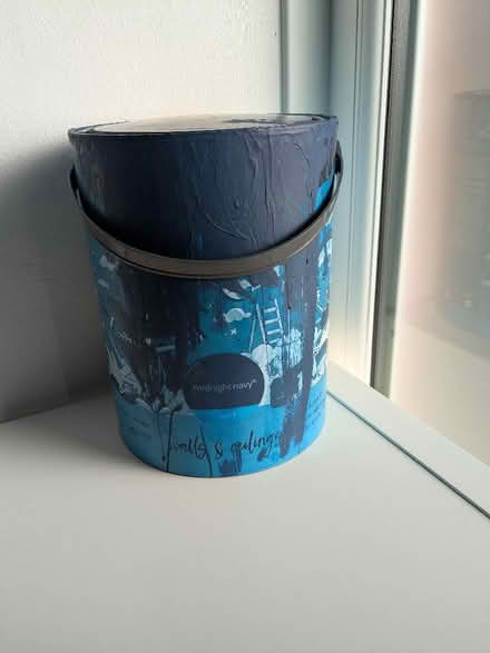 Photo of free Crown Paint Navy - approx 2 litres (Horsell GU21) #1