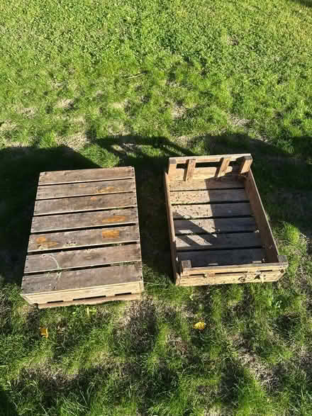 Photo of free Wooden crates (Cheam SM2) #1