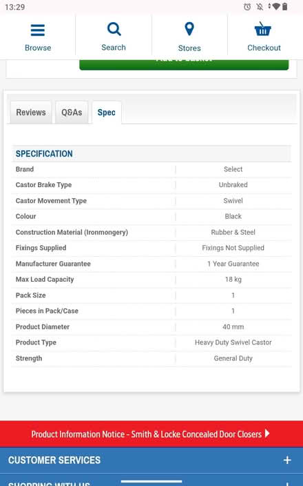 Photo of free 4 x wheeled castors (RG30) #3