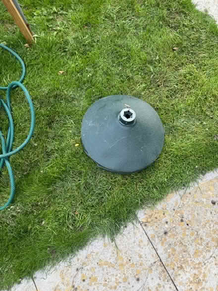 Photo of free Parasol/umbrella base (Hurst Green TN19) #1