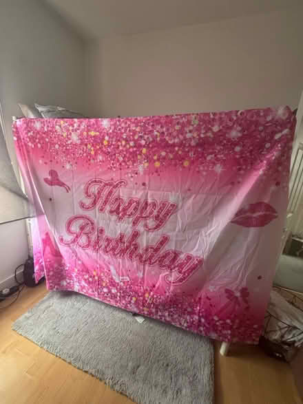 Photo of free Happy birthday backdrop (SE4) #2