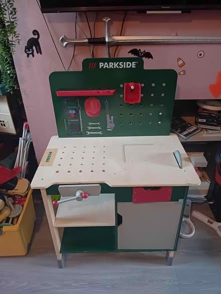 Photo of free Wooden workbench (L8) #1