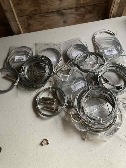 Photo of free Curtain wires with a few fittings (Old Radnor LD8) #1