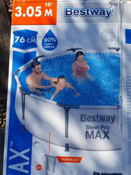 Photo of free 10ft pool and pump (South Chailey Lewes) #4