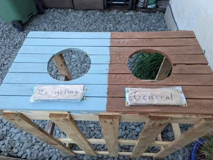 Photo of free Outdoor bin frame (Combe Down) #1