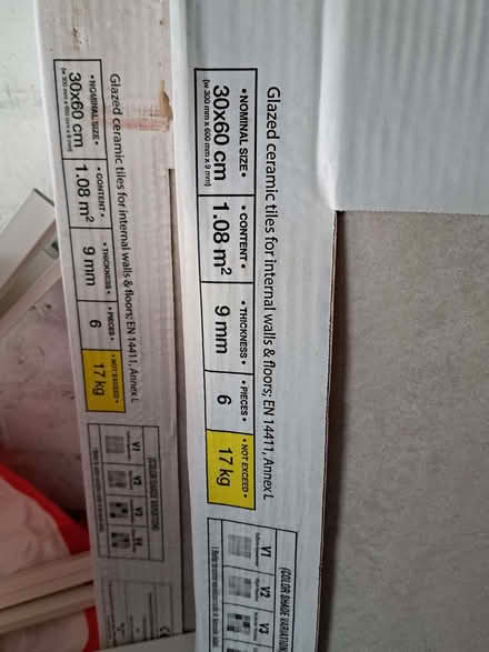 Photo of free 2sq mtrs tiles (Gadebridge HP1) #2