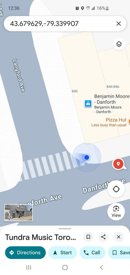 Photo of free Curb alert (Donlands &Langford Ave) #1