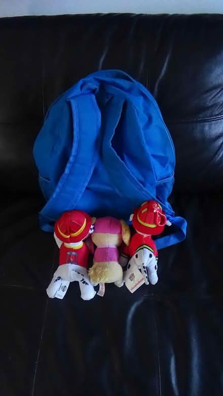 Photo of free Paw Patrol Backpack+ 3 stuffed toys (S8 Lowedges) #2