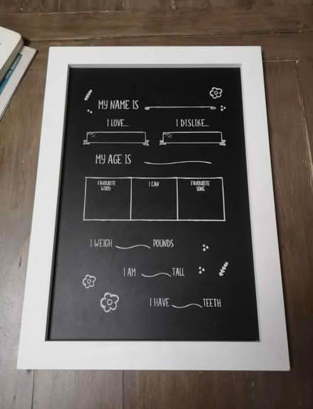 Photo of free Chalk board with chalks (Odd Down, BA2) #1