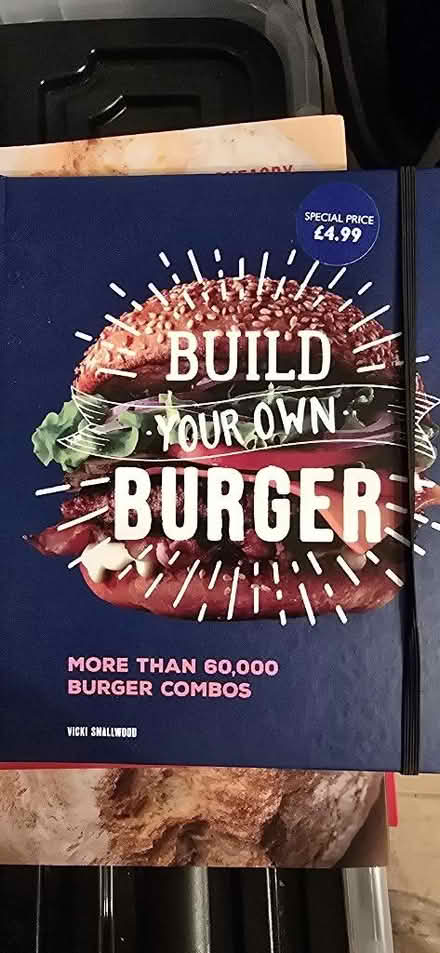 Photo of free Build your own burger recipe book hardback (Great Moor SK7) #1
