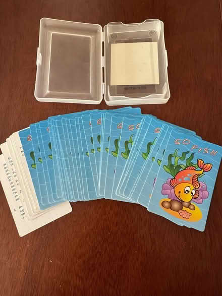 Photo of free Go Fish cards in plastic box (Swarthmore) #3