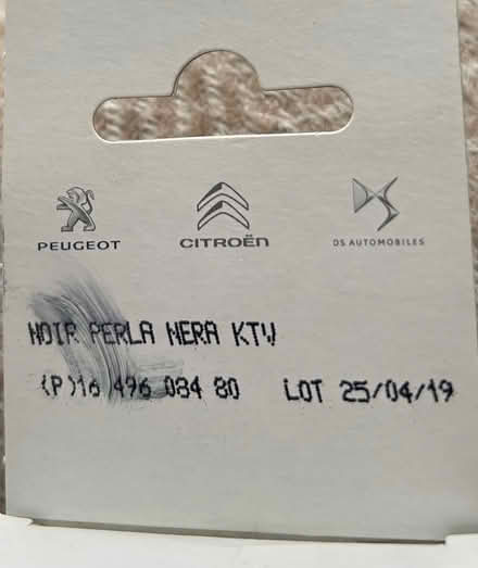 Photo of free Citroen Black Touch Up Paint (Felling NE10) #1