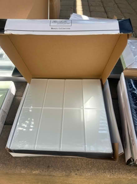 Photo of free Approx 6 boxes glass subway tile (Walnut Creek) #3