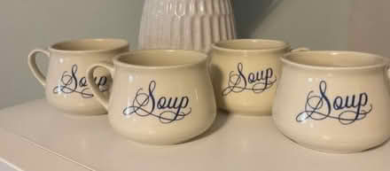 Photo of Soup cups with a handle (Earwig Corner BN7) #1