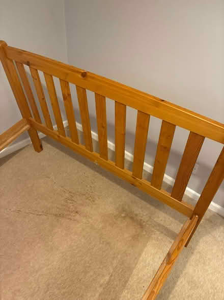 Photo of free Double bed- no mattress (Harpenden AL5) #2