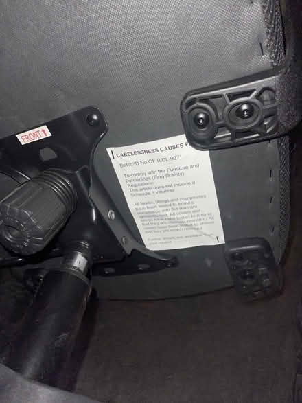 Photo of free Black mesh office / study chair (GU11) #2