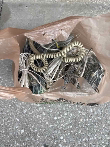 Photo of free Landline Phone Cables/Cords (Lake Jovita) #1