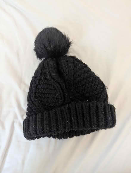 Photo of free Black wooly hat (Wheatley OX33) #1