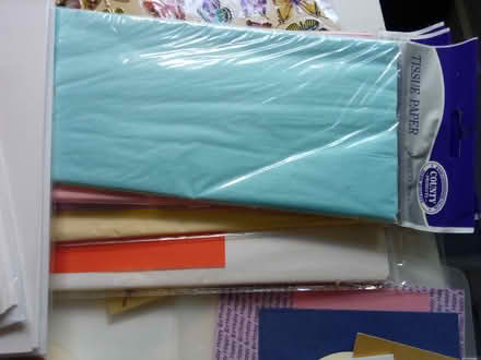Photo of free Big box of items for card making (RG30) #4