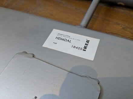 Photo of free Ikea Heimdal bed frame and slats (Hammersmith) #4