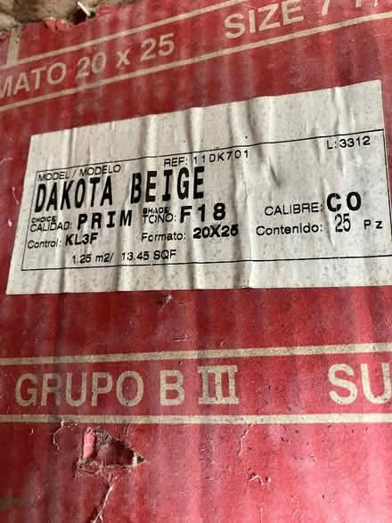 Photo of free Bathroom tiles (Nest Farm area NN8) #2