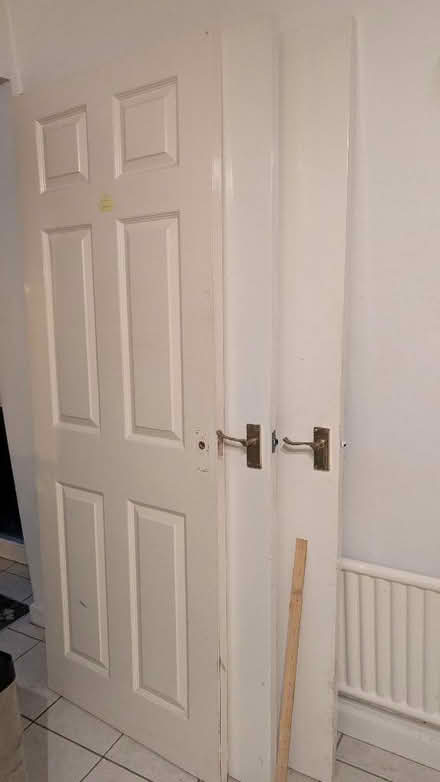 Photo of free 2 white internal door6 (Caldecott OX14) #1