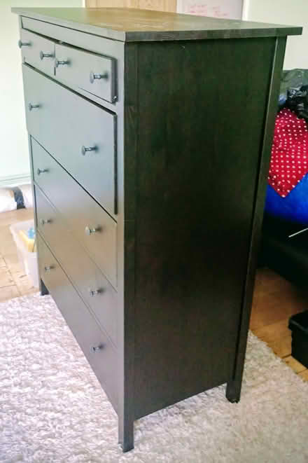 Photo of free Black Chest of Drawers (Deptford) #2