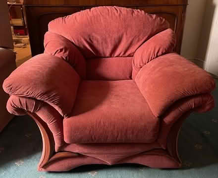 Photo of free Two matching armchairs (Kirkoswald CA10) #1