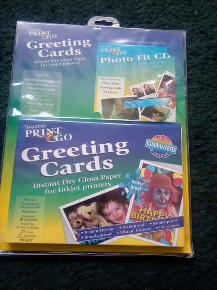 Photo of free Blank cards for photo printer (RG30) #1