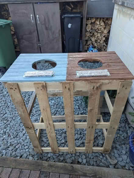 Photo of free Outdoor bin frame (Combe Down) #2