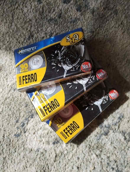 Photo of free Cassette tapes or blank VHS tapes (Crowthorne RG45) #2