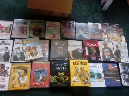 Photo of free Big box of DVDs (RG30) #1