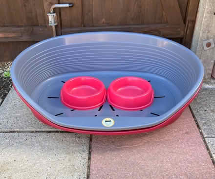 Photo of free Dogs beds & bowls (Church Langley CM17) #1
