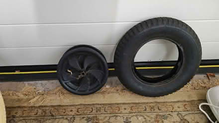 Photo of free Wheelbarrow wheel and tyre (Sefton L31) #1