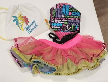 Photo of free Build-a-Bear Skirt and 2 Backpacks #1