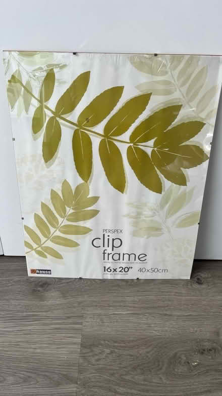 Photo of free Large plastic frame (HA1 Harrow) #1